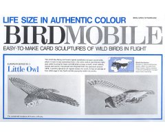 RECORTABLE BIRDMOBILE DE MOCHUELO