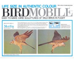 RECORTABLE BIRDMOBILE DE ESMEREJÓN