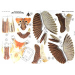 RECORTABLE BIRDMOBILE DE PETIRROJO 2