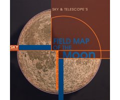 SKY AND TELESCOPE'S FIELD MAP OF THE MOON