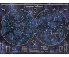 PÓSTER PLANISFERIO LUMINISCENTE 2
