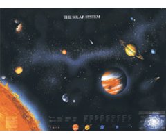 PÓSTER SISTEMA SOLAR LUMINISCENTE