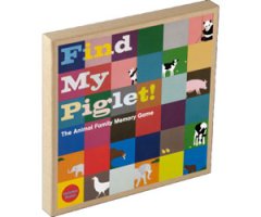 FIND MY PIGLET. THE ANIMAL FAMILY MEMORY GAME