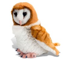 PELUCHE DE LECHUZA COMÚN