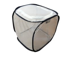 JAULA PEQUEÑA DE ARMAZÓN PLEGABLE PARA CONSERVAR MARIPOSAS U OTROS INSECTOS VIVOS  
