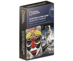 BARAJA DE CARTAS MAGNIFICENT MANKIND NATIONAL GEOGRAPHIC                                                                                              