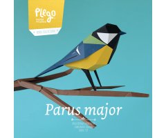 PLEGOPAPER - FIGURA RECORTABLE DE CARBONERO (MALLERENGA CARBONERA)
