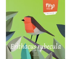 PLEGOPAPER - FIGURA RECORTABLE DE PETIRROJO (PIT-ROIG)