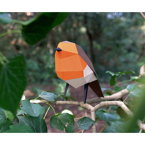 PLEGOPAPER - FIGURA RECORTABLE DE PETIRROJO (PIT-ROIG) 4