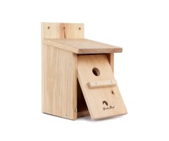 CAJA NIDO DE MADERA PARA PÁJAROS PAREADA 26MM