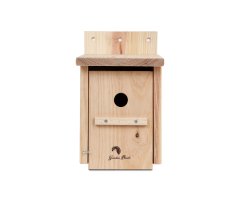 CAJA NIDO DE MADERA PARA PÁJAROS PAREADA 26MM 2