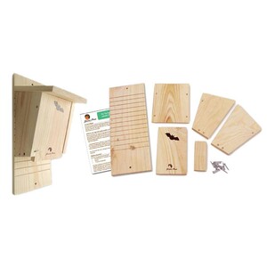 CAJA NIDO PARA MURCIÉLAGOS. KIT DE CONSTRUCCIÓN EDUCATIVO 3