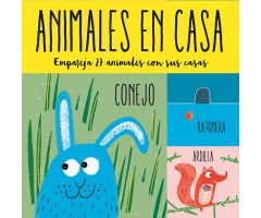 ANIMALES EN CASA. EMPAREJA 27 ANIMALES CON SUS CASAS 