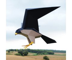PLEGOPAPER- FIGURA RECORTABLE DE HALCÓN PEREGRINO (FALCÓ PELEGRÍ) 2