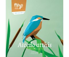 PLEGOPAPER- FIGURA RECORTABLE DE MARTÍN PESCADOR (BLAUET)