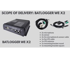 GRABADORA DE ULTRASONIDOS DE MURCIÉLAGOS ELEKON BATLOGGER WE X2 CON 2 MICRÓFONOS 2