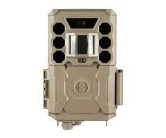 CÁMARA DE TRAMPEO FOTOGRÁFICO BUSHNELL CORE NO GLOW MARRÓN CON FLASH DE LUZ INFRARROJA INVISIBLE DE LEDS NEGROS