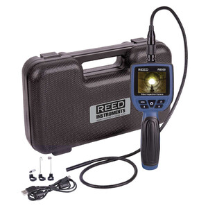REED CÁMARA ENDOSCOPIO DE VÍDEO-INSPECCIÓN DE 9 MM CON PANTALLA LCD Y GRABACIÓN DE IMÁGENES R8500 3