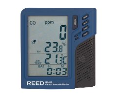 REED MEDIDOR DE MONÓXIDO DE CARBONO CON HIGRÓMETRO Y TERMÓMETRO R9450