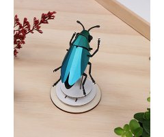 ROMPECABEZAS 3D ENTOMOLOGY PUZZLE - JEWEL BEETLE