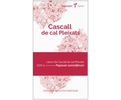 COL·LECTIU EIXARCOLANT. CASCALL DE CASA MARXANTA (PAPAVER SOMNIFERUM). LLAVORS DE VARIETATS AGRÍCOLES TRADICIONALS