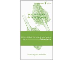 COL·LECTIU EIXARCOLANT. BLEDA VERMELLA DE L\'ALTA SEGARRA (BETA VULGARIS). LLAVORS DE VARIETATS AGRÍCOLES TRADICIONALS