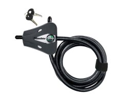 CABLE DE SEGURIDAD CON CIERRE DE LLAVE MASTERLOCK PYTHON 8418D