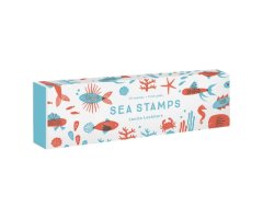 SEA STAMPS. SELLOS PARA ESTAMPACIÓN DE ANIMALES MARINOS. 25 SELLOS Y DOS ALMOHADILLAS