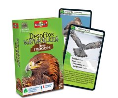 JUEGO DE CARTAS BIOVIVA, AVES RAPACES. DESAFÍOS NATURALEZA 2