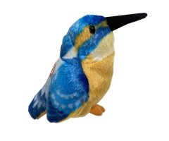 PELUCHE DE MARTÍN PESCADOR / BLAUET CON CANTO
