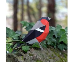 PLEGOPAPER- FIGURA RECORTABLE DE CAMACHUELO COMÚN (PINSÀ BORRONER) 3
