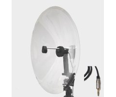 MICRÓFONO DODOTRONIC CON PARÁBOLA HI-SOUND MONO EVO AOM 4x PARA MONITOREO DE MIGRACIÓN NOCTURNA CON CONEXIÓN MINI JACK