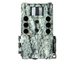 CÁMARA DE TRAMPEO FOTOGRÁFICO BUSHNELL CORE DS 4K 32 MP NO GLOW DE CAMUFLAJE CON FLASH DE LUZ INFRARROJA INVISIBLE DE LEDS NEGROS Y SENSOR DUAL