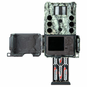 CÁMARA DE TRAMPEO FOTOGRÁFICO BUSHNELL CORE DS 4K 32 MP NO GLOW DE CAMUFLAJE CON FLASH DE LUZ INFRARROJA INVISIBLE DE LEDS NEGROS Y SENSOR DUAL_1