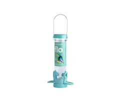 FLO-S1B COMEDERO TUBULAR DE PLÁSTICO 2 ACCESOS COLOR AQUA                                    