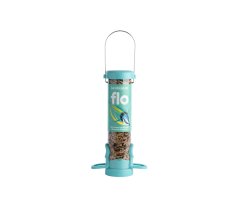 FLO-S1B COMEDERO TUBULAR DE PLÁSTICO 2 ACCESOS COLOR AQUA                                     2