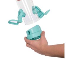 FLO-S1B COMEDERO TUBULAR DE PLÁSTICO 2 ACCESOS COLOR AQUA                                     3