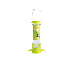 FLO-S1G COMEDERO TUBULAR DE PLÁSTICO 2 ACCESOS COLOR LIME                                    