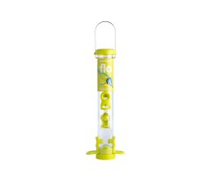 FLO-S2G COMEDERO TUBULAR DE PLÁSTICO 4 ACCESOS COLOR LIME                                    