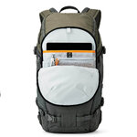LOWEPRO MOCHILA FLIPSIDE TREK BP 350 AW COLOR VERDE Y GRIS 7