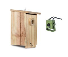 CAJA NIDO ANTIDEPREDADORES Y CÁMARA WIFI PARA NIDOS
