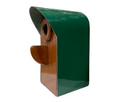 IMPECKABLE Nº 6 CAJA NIDO DE FIBRA DE VIDRIO PARA AUTILLO, GRAJA Y ABUBILLA