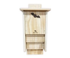 CAJA NIDO DE MADERA PARA MURCIÉLAGOS TRIPLE CAVIDAD