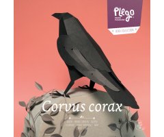 PLEGOPAPER- FIGURA RECORTABLE DE CUERVO (CORB)