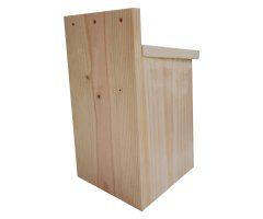 CAJA NIDO DE MADERA RESIDUO 0 PARA PÁJAROS PARA CLAVAR 2