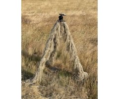 TRAGOPAN JUEGO DE 3 MANGAS GHILLIE EN COLOR BEIGE CAMUFLAJE PARA LAS PATAS DEL TRÍPODE 