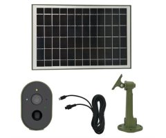 CÁMARA A COLOR Y VISIÓN INFRARROJA CON PANEL SOLAR Y CONEXIÓN WIFI PARA COLOCAR EN CAJAS NIDO Y JARDÍN 3