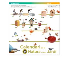CALENDARI DE LA NATURA AL TEU JARDÍ
