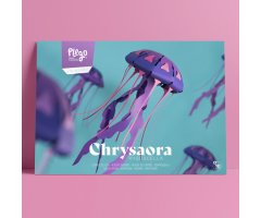 PLEGOPAPER- FIGURA RECORTABLE CHRYSAORA HYSOSCELLA (MEDUSA)