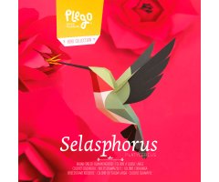 PLEGOPAPER- FIGURA RECORTABLE DE COLIBRÍ